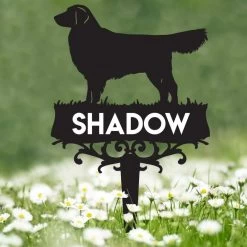 Golden Retriever Memorial Ground Spike