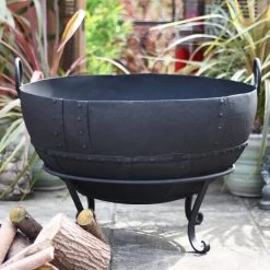 Iron Kadai Fire Bowl - 130cm