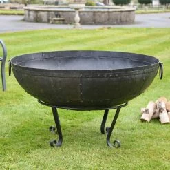 Iron Kadai Fire Bowl - 110cm