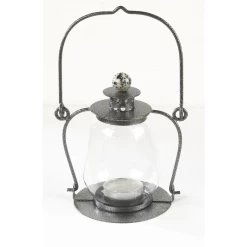 Garden Lantern - Antique Silver