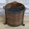 Aged Rustic Barrel Outdoor BBQ - 24cm -Garden Supply Discount Store aged rustic barrel outdoor bbq 24cm 2