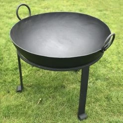 "Agni" Iron Kadai Fire Bowl - 63cm -Garden Supply Discount Store agni iron kadai fire bowl 3