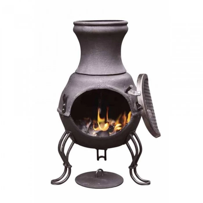 Antique Bronze Chimenea - 70cm 3 Antique Bronze Chimenea - 70cm