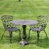 Antique Gold "Royal Ascott" Two Seater Bistro Set -Garden Supply Discount Store antique gold 22royal ascott 22 two seater bistro set 1