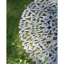 Antique Silver "Ascott" Two Seater Bistro Set -Garden Supply Discount Store antique silver 22ascott 22 two seater bistro set 9