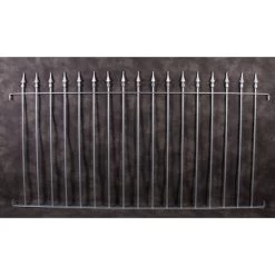 Arrow Finial Galvanised Steel Fence Panels