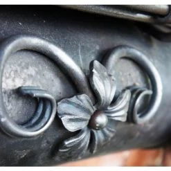 "Aubrey End" Gothic Post Box And Newspaper Holder 7 "Aubrey End" Gothic Post Box And Newspaper Holder -Garden Supply Discount Store aubrey mail box close bottom 1