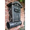 "Aubrey End" Gothic Post Box And Newspaper Holder -Garden Supply Discount Store aubrey post box main 1