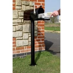 Austin Black And Brass America Post Box 7 Austin Black And Brass America Post Box -Garden Supply Discount Store austin black and brass america post box 1