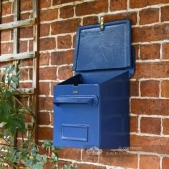 "Azure Sky" Goldhay Secure Post And Parcel Box -Garden Supply Discount Store azure sky goldhay secure post and parcel box with opening lid