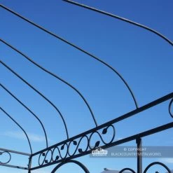 Benvelia’s Gateway Gazebo -Garden Supply Discount Store bcmw hs722 simple slopping roof on garden gazebo