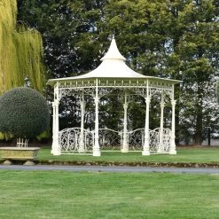"Lady Leticia" Bandstand- 6m -Garden Supply Discount Store bcmw hs736 cream bandstand in garden 3
