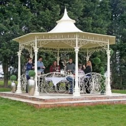 Deluxe "Lady Leticia" Bandstand - 4.4m 33 Deluxe "Lady Leticia" Bandstand - 4.4m -Garden Supply Discount Store bcmw hs736 outdoor occasion gazebo party 6