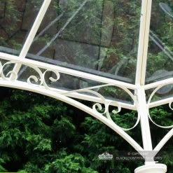 Lady Madeline Gazebo -Garden Supply Discount Store bcmw hs740 glass roof on cream garden gazebo