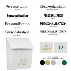 Cream Contemporary Post Box With Lock -Garden Supply Discount Store bcmw product fonts lb1153 lock crm