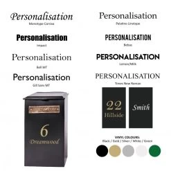 Medium "Pevensey Square” Newspaper And Parcel Holder -Garden Supply Discount Store bcmw product fonts lb1157 blk m