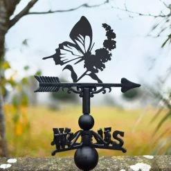 Weathervane Butterfly -Garden Supply Discount Store bespoke butterfly weathervane in garden