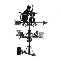 Cat & Fiddle Nursery Rhyme Weathervane 13 Cat & Fiddle Nursery Rhyme Weathervane -Garden Supply Discount Store bespoke cat fiddle weathervane