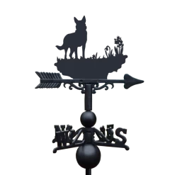 Weathervane 'German Shepherd' -Garden Supply Discount Store bespoke german shepherd weathervane white bg