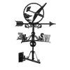 Glider Plane Weathervane -Garden Supply Discount Store bespoke glider plane weathervane