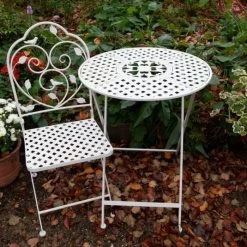 Bird & Leaf Design Bistro Set -Garden Supply Discount Store bird leaf design bistro set