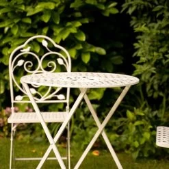 Bird & Leaf Design Bistro Set -Garden Supply Discount Store bird leaf design bistro set 1
