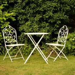 Bird & Leaf Design Bistro Set -Garden Supply Discount Store bird leaf design bistro set 2 1
