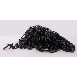 Black Steel Spiked Chains (Sold Per Metre) - Every Link Spikes 19 Black Steel Spiked Chains (Sold Per Metre) - Every Link Spikes -Garden Supply Discount Store black alternate spiked chain 2 1 1 2
