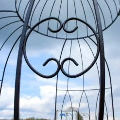 "Alice’s Folly" Black Gazebo -Garden Supply Discount Store black follys gazebo