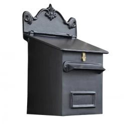 Black Goldhay Secure Post And Parcel Box For Gates 16 Black Goldhay Secure Post And Parcel Box For Gates -Garden Supply Discount Store black goldhay post box
