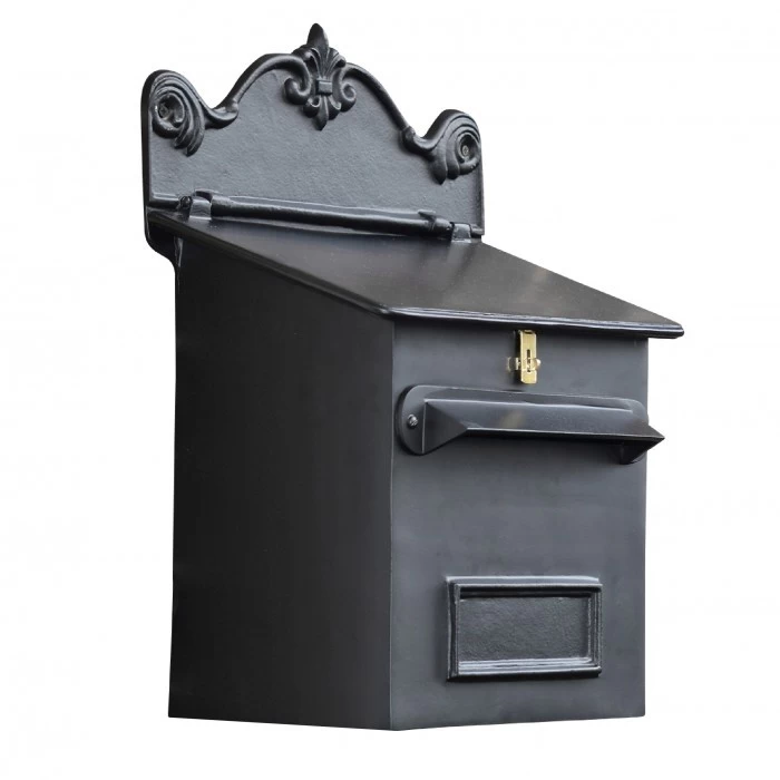 Black Goldhay Secure Post And Parcel Box For Gates 8 Black Goldhay Secure Post And Parcel Box For Gates - Image 6