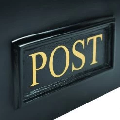 Black Goldhay Secure Post And Parcel Box For Gates 15 Black Goldhay Secure Post And Parcel Box For Gates -Garden Supply Discount Store black goldhay post box post