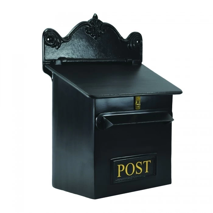 Black Goldhay Secure Post And Parcel Box For Gates 5 Black Goldhay Secure Post And Parcel Box For Gates - Image 3