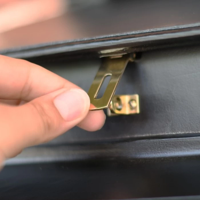 Black Goldhay Secure Post And Parcel Box For Gates 6 Black Goldhay Secure Post And Parcel Box For Gates - Image 4