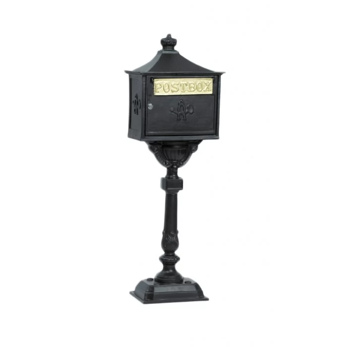 “Malabar Peppercorn” Black Suffolk Post Box 3 “Malabar Peppercorn” Black Suffolk Post Box