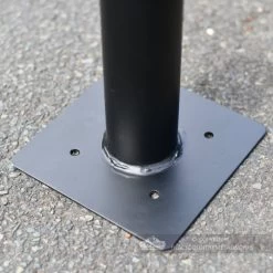 “Royal Farringdon” Black Post Box Complete With Stand -Garden Supply Discount Store black post box stand