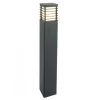 "Skyline" Black Squared Modern Bollard Light 85cm -Garden Supply Discount Store black squared modern bollard light