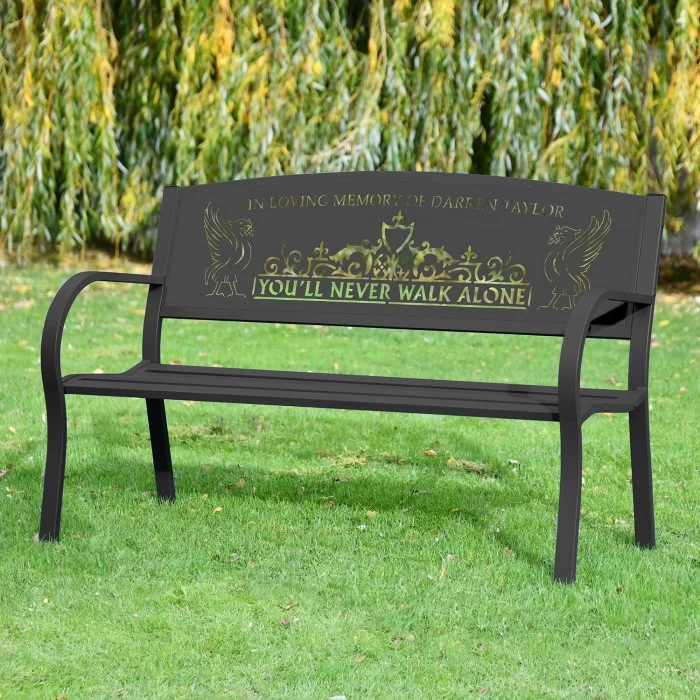 "You'll Never Walk Alone" Liver Bird Bench 4 "You'll Never Walk Alone" Liver Bird Bench - Image 2