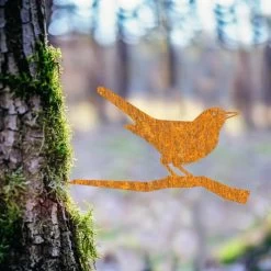 Blackbird Iron Tree Spike - Rustic -Garden Supply Discount Store blackbird iron tree spike rustic 2