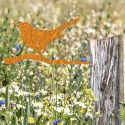 Blackbird Iron Tree Spike - Rustic -Garden Supply Discount Store blackbird iron tree spike rustic 5