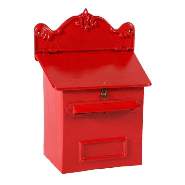 “Blushed Peony” Red Goldhay Post Box 6 “Blushed Peony” Red Goldhay Post Box - Image 4