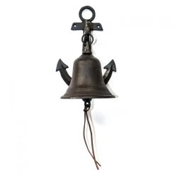 Cast Iron Anchor Garden Bell
