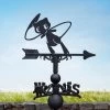 Cast Iron & Steel Generation I Psychic Character Weathervane -Garden Supply Discount Store cast iron steel generation i psychic character weathervane 6