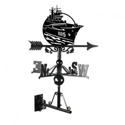 Cast Iron & Steel HMS Invincible R05 Weathervane -Garden Supply Discount Store cast iron steel hms invincible r05 weathervane 2