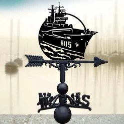 Cast Iron & Steel HMS Invincible R05 Weathervane -Garden Supply Discount Store cast iron steel hms invincible r05 weathervane 5