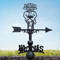 Cast Iron & Steel Lincoln Imp Weathervane -Garden Supply Discount Store cast iron steel lincoln imp weathervane 6