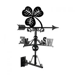 Cast Iron & Steel Shamrock Weathervane -Garden Supply Discount Store cast iron steel shamrock weathervane 1