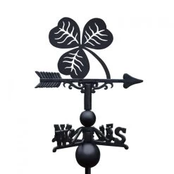 Cast Iron & Steel Shamrock Weathervane -Garden Supply Discount Store cast iron steel shamrock weathervane 2