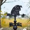 Sitting Piglet Weathervane -Garden Supply Discount Store cast iron steel sitting piglet weathervane 6