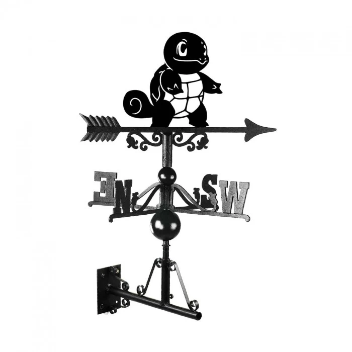 Cast Iron & Steel Unevolved Water Reptile Character Weathervane 7 Cast Iron & Steel Unevolved Water Reptile Character Weathervane - Image 5